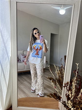 CALÇA SANTORINI CROCHÊ