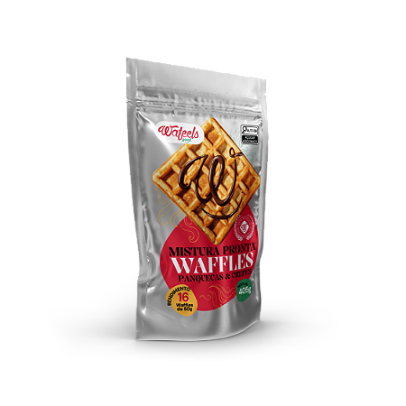 Mistura Pronta Para Waffles Panquecas e Crepes