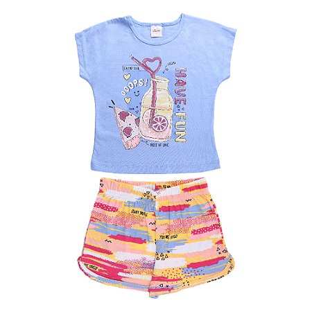 Conjunto Feminino Infantil Elian Have Fun - 251689