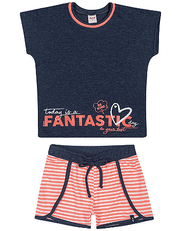 Conjunto Feminino Infantil Fantastic Day Elian -251492