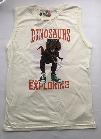 Conjunto Masculino Infatil - Estampa Dinossauro de óculos - Elian - 24747