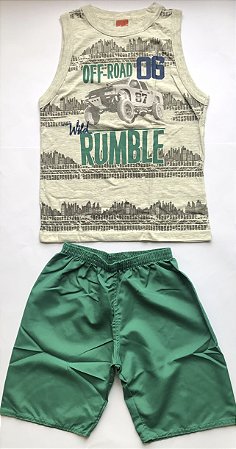 Conjunto Masculino Infantil - Elian - Estampa Off-Road - 22841