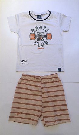 Conjunto Masc Infantil Meia Malha e Moletinho - Rei Rex - 45334