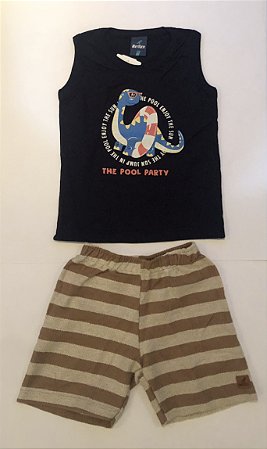 Conjunto Masc Infantil Meia Malha e Moletinho - Rei Rex - 45314