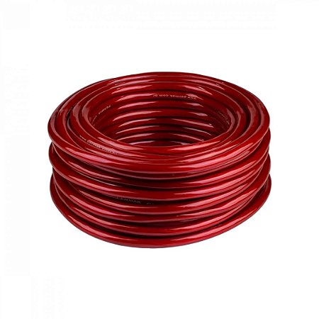 CABO FORÇA VERMELHO ROLO 21MM 25M PERMAK - 76/R (E)