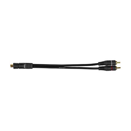 CABO Y RCA PRETO 2M/1F 20CM - PERMAK