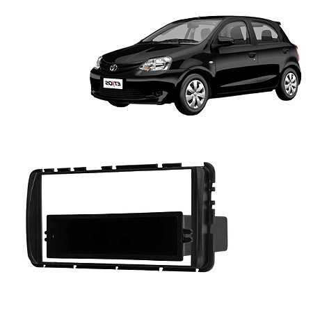 MOLDURA PAINEL 7" ETIOS 13/ COROLLA GLI 15/19 1DIN/2DIN PTO JAP - PERMAK 02505031
