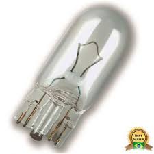 LAMPADA COMUM T10 PINGO ESMAGADO 2821 C/10 - IMPORTADA