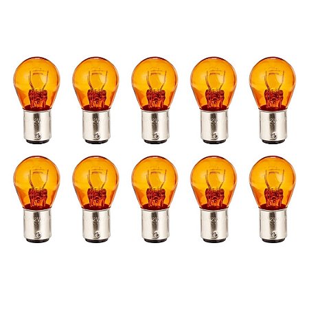 LAMPADA COMUM 1PO AMBAR  C/10 - HALOWAY