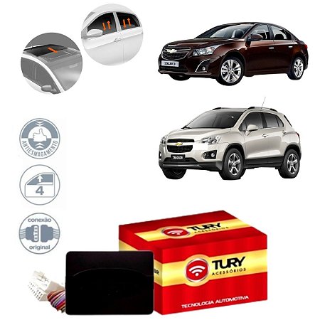 CENTRALINA VIDRO + TETO SOLAR CRUZE/TRACKER /14 - TURY OBDGM2