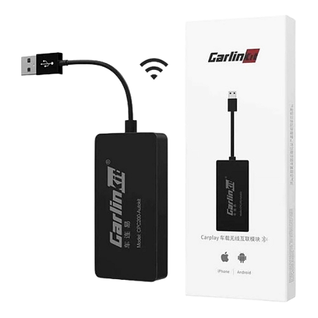 DONGLE - REPRODUTOR DE MEDIA - CARPLAY / ANDROID AUTO (SEM FIO)- CARLINKIT