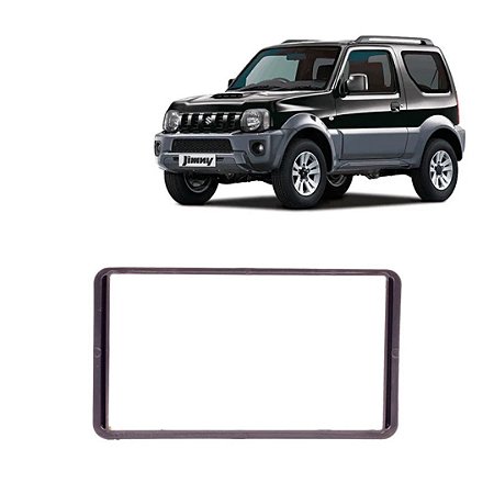MOLDURA 7'' JIMNY 09/18 PADRAO JAPONES 2 DIN PRETO - EXPEX