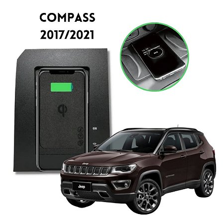 CARREGADOR DE CELULAR SEM FIO JEEP COMPASS 21/ - NAF TECH - 0250267
