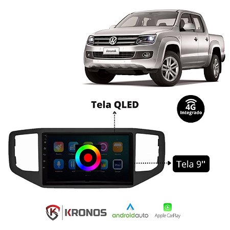 CENTRAL MULTIMIDIA AMAROK 17/21 9" QLED - KRONOS