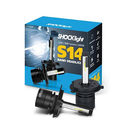 SUPER LED H16 NANO 6000K 3600 LUMENS S14 - SHOCKLIGHT
