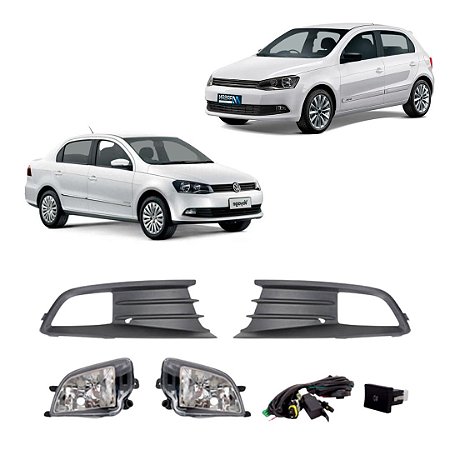 KIT FAROL AUX GOL G6 12/16 VOYAGE G6 12/16 C/MOLD BT/ORIG - SHOCKLIGHT