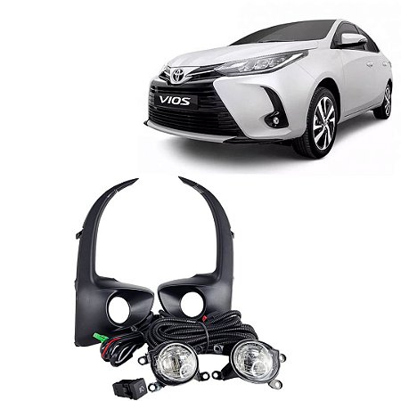 KIT FAROL AUX YARIS 22/ BT/ORIG COM LED - SHOCKLIGHT SL251810LED