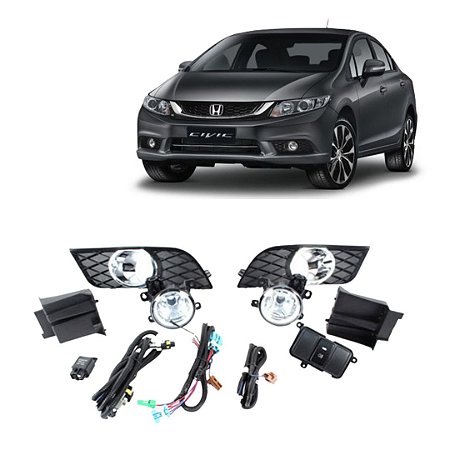 KIT FAROL AUX CIVIC 15/16 C/GR BT/ORIG- SHOCKLIGHT