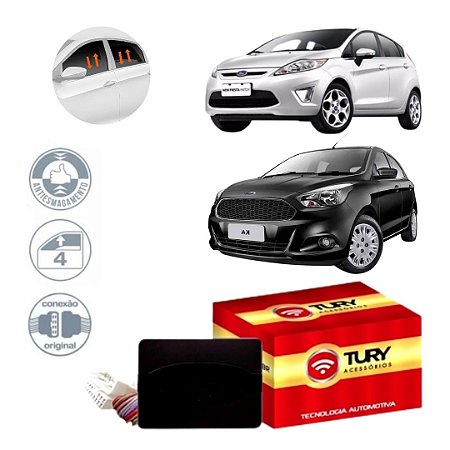 CENTRALINA VIDRO NEW FIESTA MEXICANO /12 - KA/KA+ 15/18 - TURY PRO4.40AP
