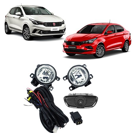 KIT FAROL AUX ARGO/CRONOS 17/  BT/ORIG- SHOCKLIGHT