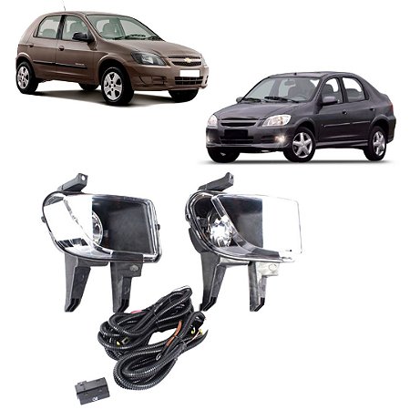 KIT FAROL AUX CELTA 12/15 PRISMA 12/19 S/MD BT/ORIG - SHOCKLIGHT