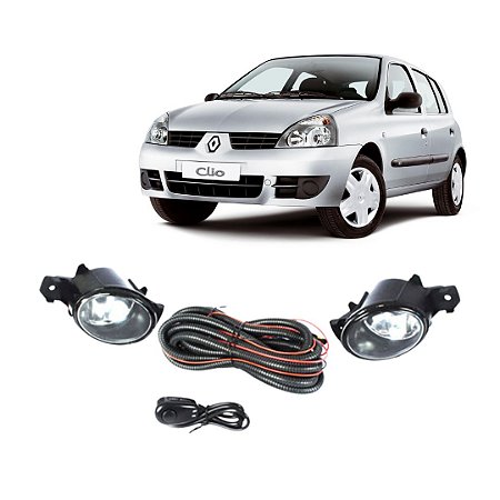 KIT FAROL AUX CLIO 03/12 BT/ALT - SHOCKLIGHT (E)