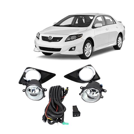 KIT FAROL AUX COROLLA 09/11 C/MD BT/ORIG - SHOCKLIGHT