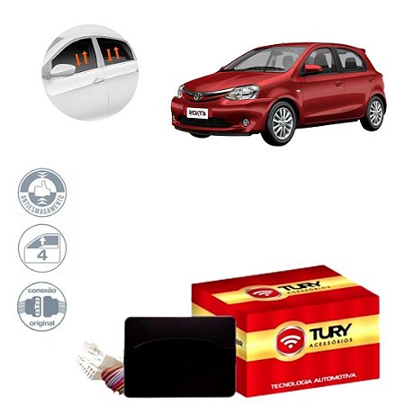 CENTRALINA VIDRO ETIOS 15/ 4P TURY PRO4.38CJ
