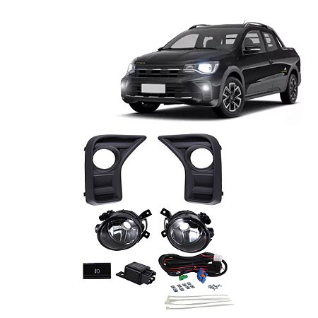 KIT FAROL AUX SAVEIRO G8 24/ C/MD  BT/ORIG - SHOCKLIGHT