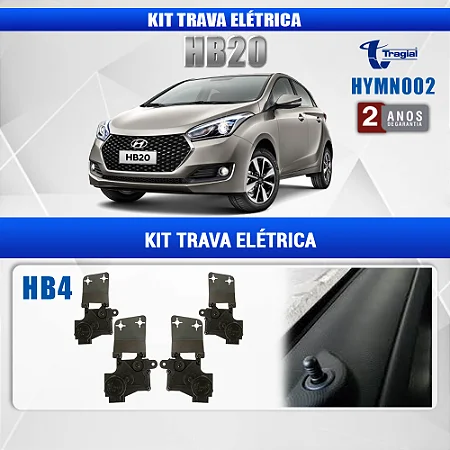 KIT TRAVA ELET HB20 10/19 4P - TRAGIAL HB4