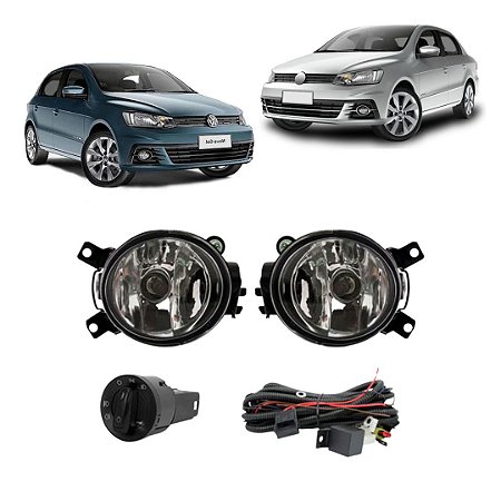 KIT FAROL AUX GOL G7 S/MD BT/ORIG - SHOCKLIGHT