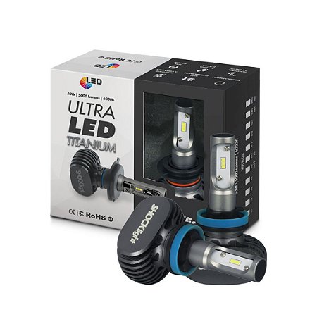 ULTRALED H11  6000K 5000 LUMENS - SHOCKLIGHT