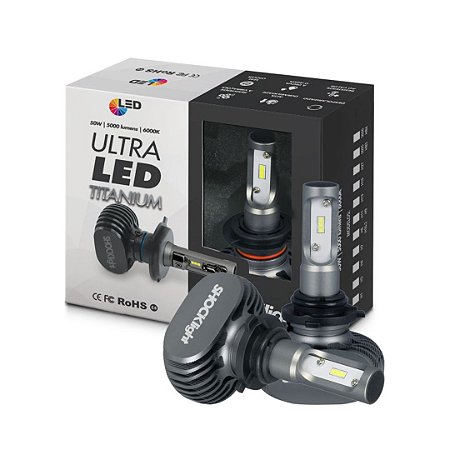 ULTRALED HB4 6000K 5000 LUMENS - SHOCKLIGHT