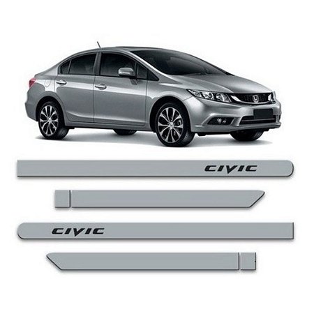 FRISO LAT  NEW CIVIC CINZA IRIDIUM 4PÇS