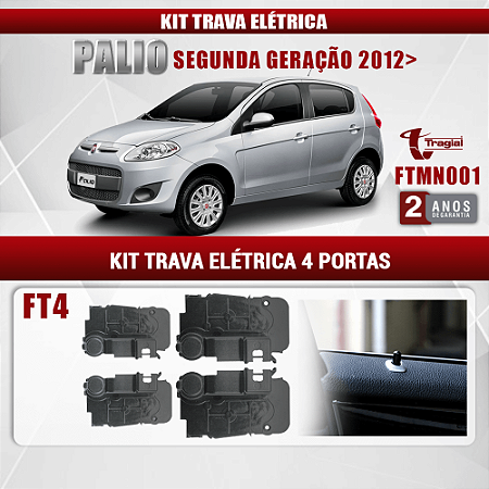 KIT TRAVA ELET PALIO G5 4P 12/ - TRAGIAL FT4MN