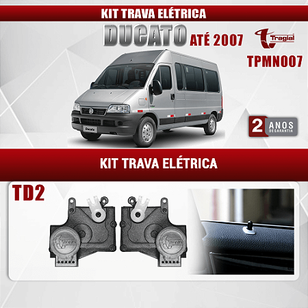 KIT TRAVA ELET DUCATO /07 JUMPER 00/10 BOXER - TRAGIAL TD2MN