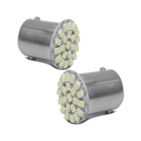 LAMPADA 2PO 22LED CABEÇA RETA (PAR) - VELOX
