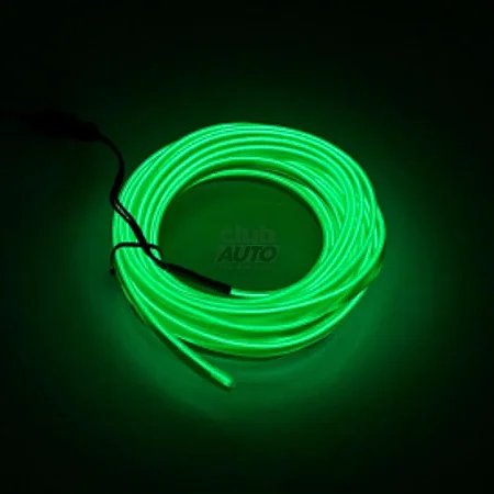 KIT FITA LED NEON PAINEL INTERIOR CARRO 5 METROS VERDE