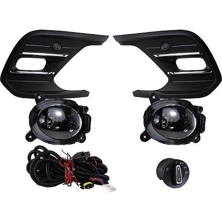 KIT FAROL AUX POLO COMFORTLINE/SENSE/TSI/MPI 23/- BT/ORIG - SHOCKLIGHT