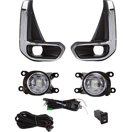 KIT FAROL AUX HILUX 21 C LED / MD PRETA BT/ORIG - SHOCKLIGHT 02500347