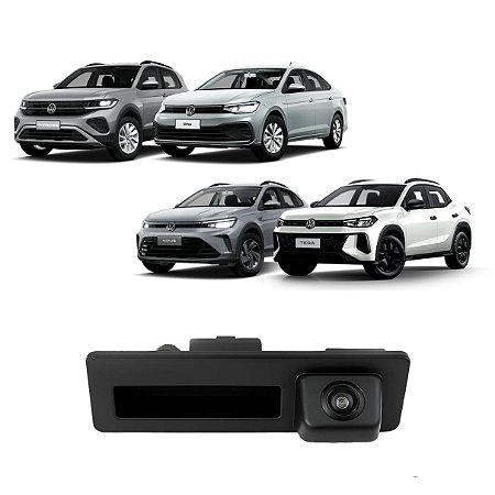 CAMERA RE MACANETA VW T-CROSS/VIRTUS/NIVUS/TERA - UPPERTECH