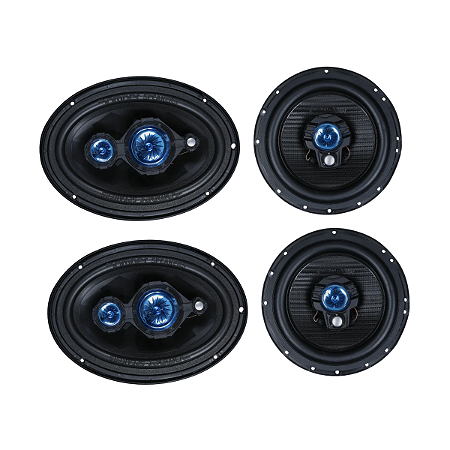 KIT COMBO ALTO FALANTE 6X9 E 6'' - BOMBER