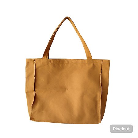 Ecobag modelo 3 cor: Mostarda