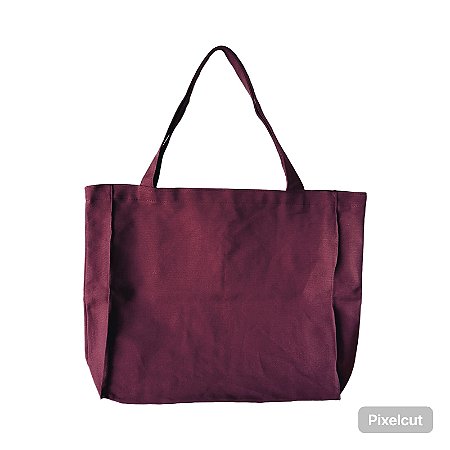 Ecobag modelo 3 cor: Vinho