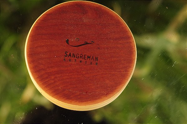 Caixinha de fósforo Redonda Vermelha