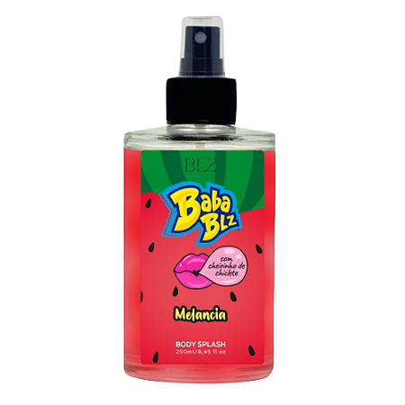 Body Splash Corporal com Cheirinho de Chiclete de Melancia 250ml