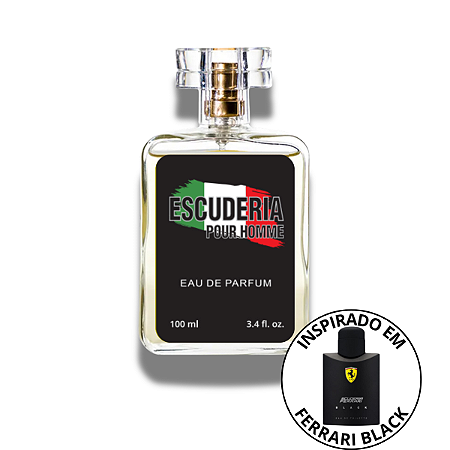 Perfume Masculino Escuderia Black Pour Homme Eau de Parfum 100ml