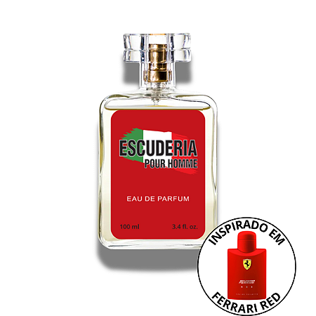 Perfume Masculino Escuderia Red Pour Homme Eau de Parfum 100ml