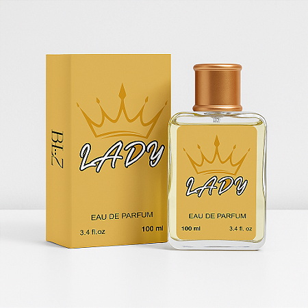 Perfume Feminino Lady Pour Femme Eau de Parfum 100ml
