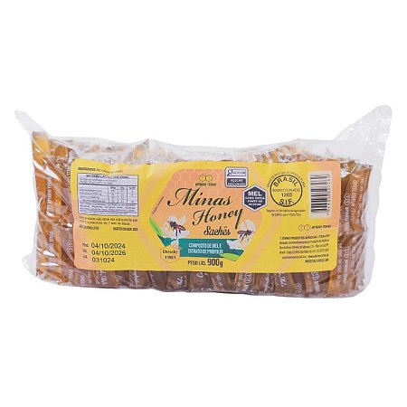 Mel com Propolis MINASHONEY 900gr.(sache)
